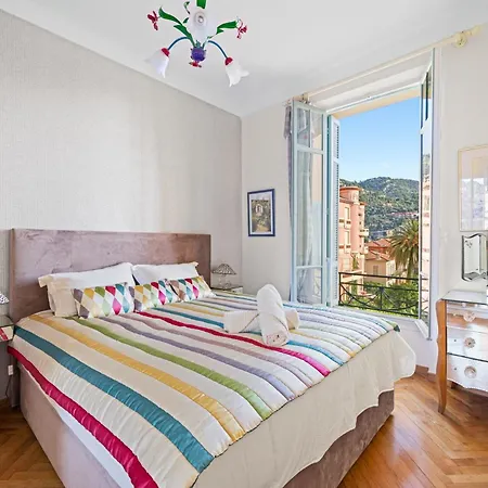 D Exception, Spacieux Et Lumineux, Avec Balcon Et Vue Lägenhet Villefranche-sur-Mer