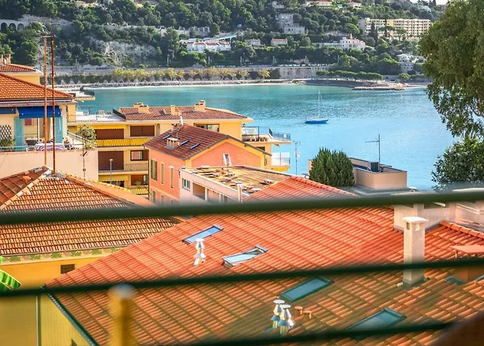 Apartment 4 Pieces Vue Mer, 6 Pers, Balcon, Wifi, Garage Villefranche-sur-Mer